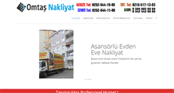 Desktop Screenshot of omtasevdenevenakliyat.com